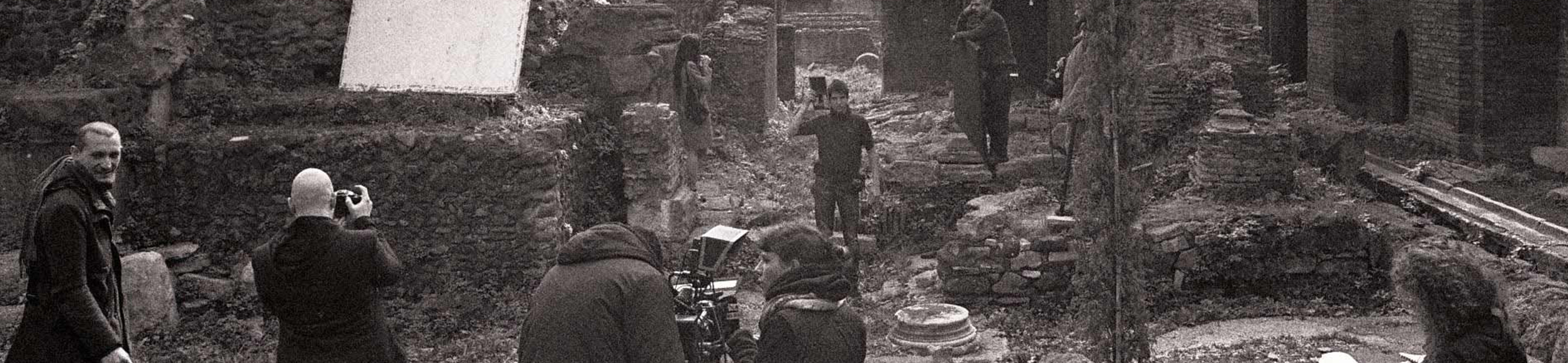 Backstage image from the TFILM Who We Are archive.