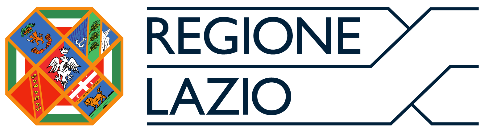 Regione Lazio institutional support logo.